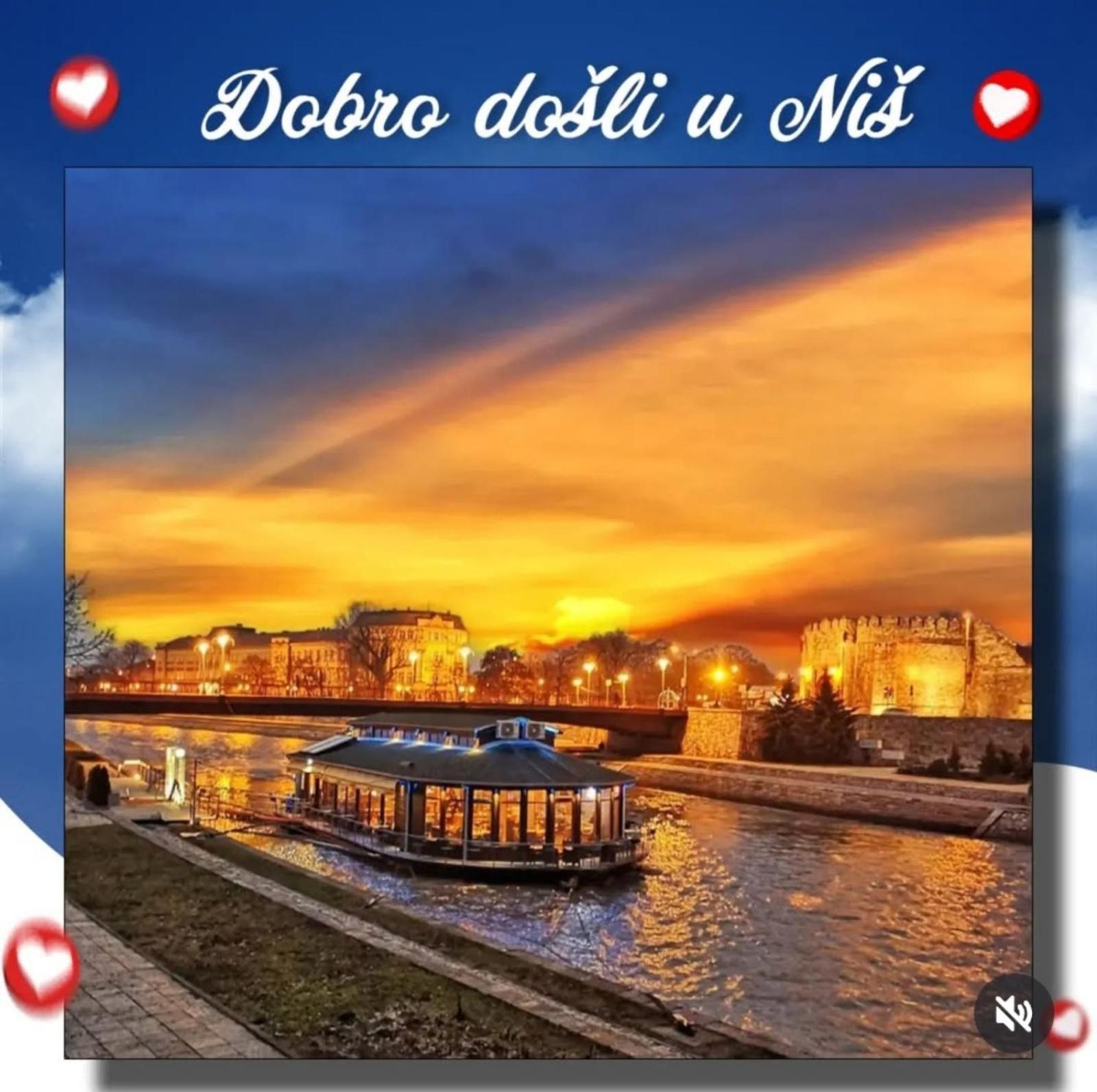 "My Life" Luxury River Apartments Ниш Екстер'єр фото